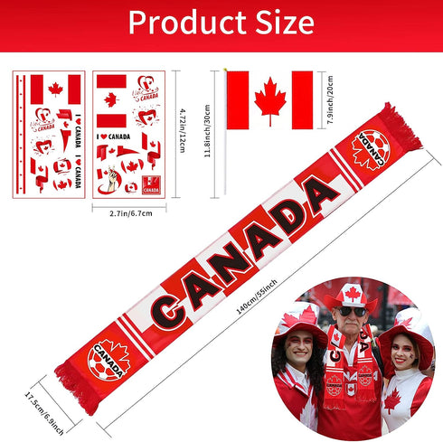 National Soccer Scarf, Canada Soccer Scarf